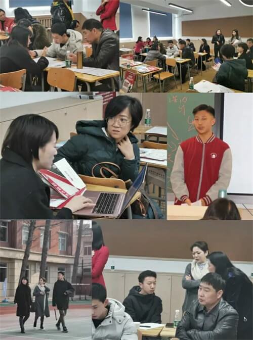北京新桥外国语高中学校校园开放日暨招生说明会现场图 北京新桥外国语高中学校校园开放日暨招生说明会现场图