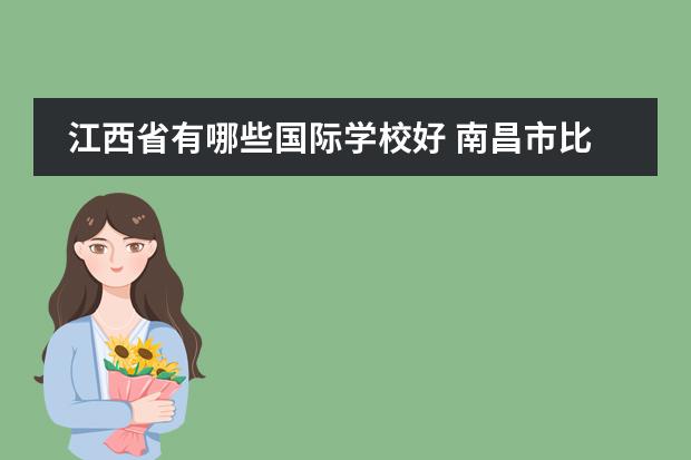 江西省有哪些国际学校好 南昌市比较好的小学有哪些?
