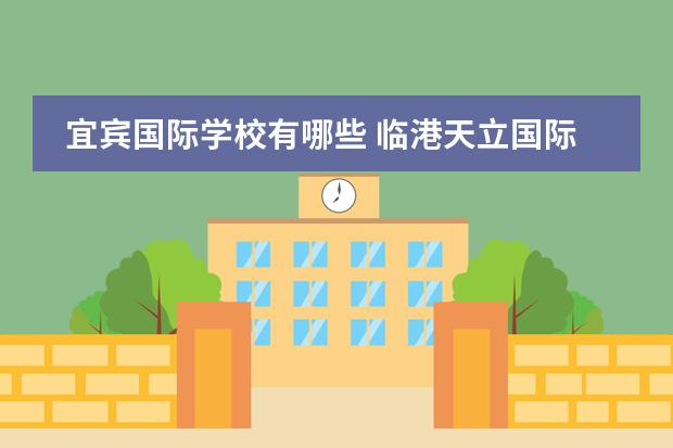 宜宾国际学校有哪些 临港天立国际学校怎样收费