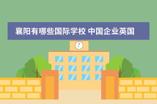 襄阳有哪些国际学校 中国企业英国办事处有哪些