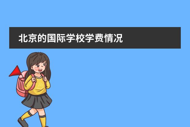北京的国际学校学费情况