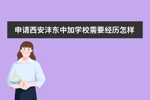 申请西安沣东中加学校需要经历怎样的流程?
