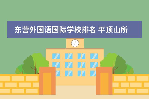 东营外国语国际学校排名 平顶山所有的私立初中有那些