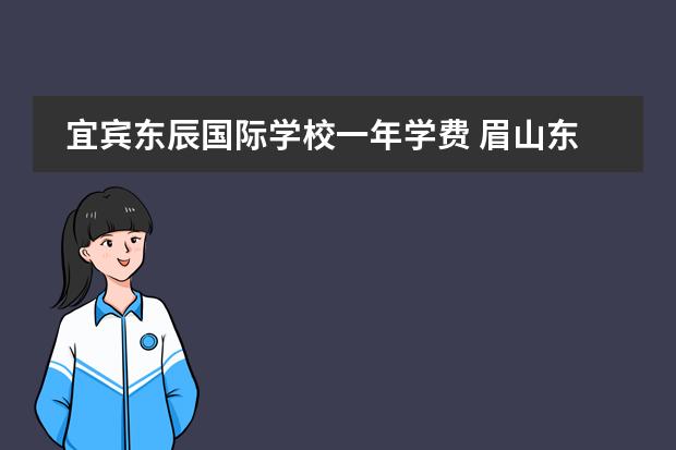 宜宾东辰国际学校一年学费 眉山东辰国际学校一年学费