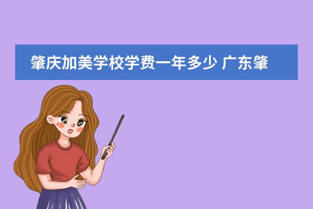 肇庆加美学校学费一年多少 广东肇庆有哪些民办高中?一年要交多少钱?怎么入学?谢谢