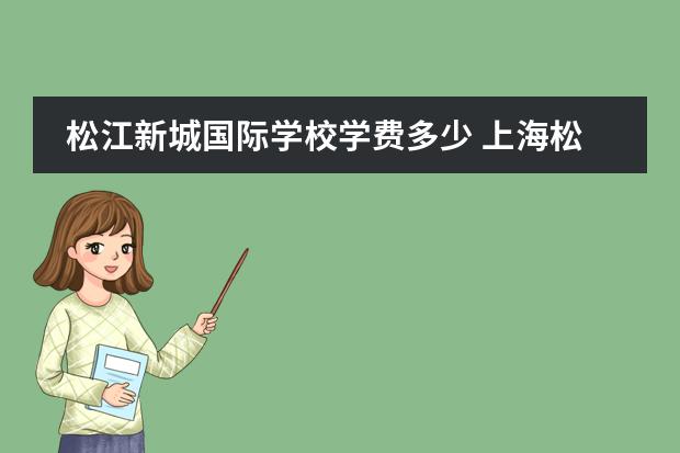 松江新城国际学校学费多少 上海松江西外外国语学校学费