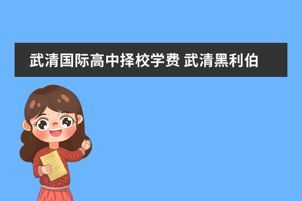 武清国际高中择校学费 武清黑利伯瑞国际学校学费