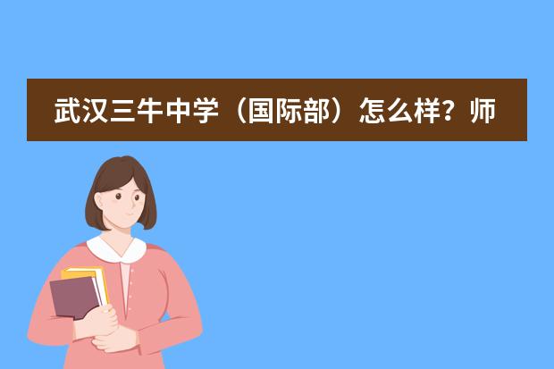 武汉三牛中学(国际部)怎么样?师资情况如何?