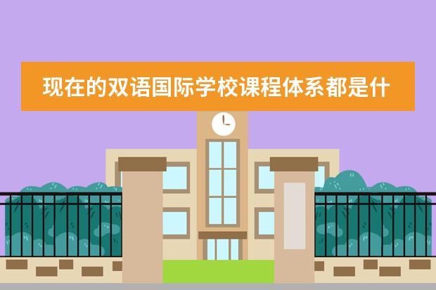 现在的双语国际学校课程体系都是什么样的适合的学生又是怎样的,家长该如何进行选择?