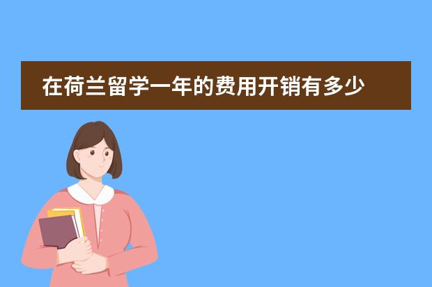 在荷兰留学一年的费用开销有多少
