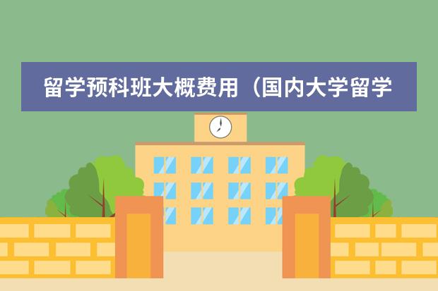 留学预科班大概费用（国内大学留学预科班：开启留学之旅的靠谱选择）