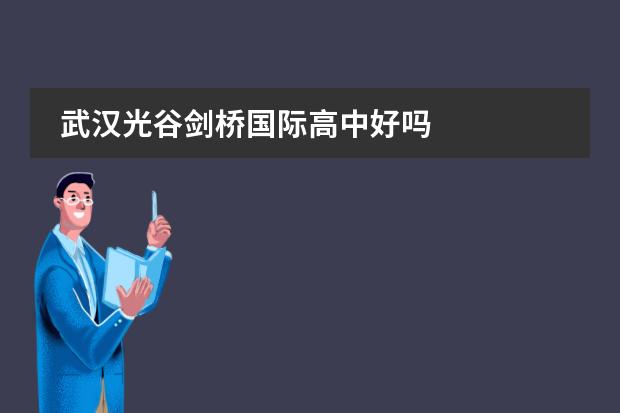 武汉光谷剑桥国际高中好吗