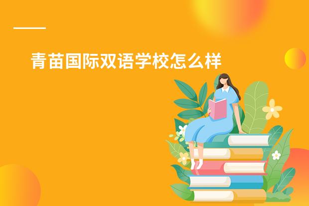 青苗国际双语学校怎么样