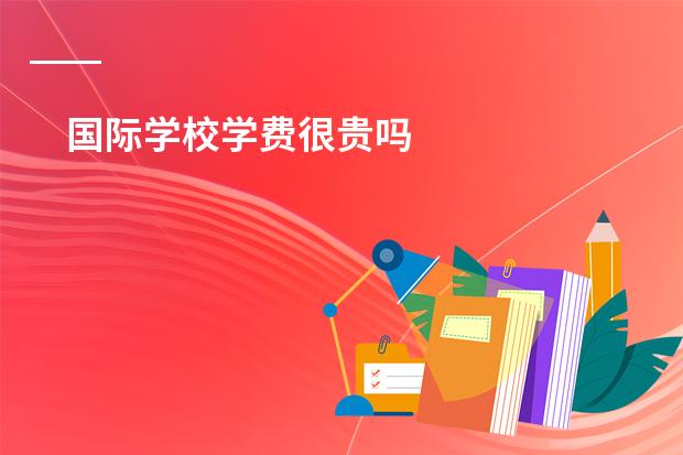 国际学校学费很贵吗