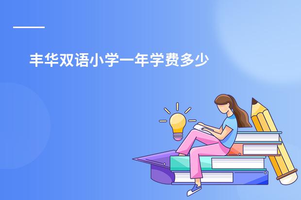 丰华双语小学一年学费多少