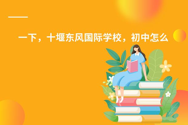 一下，十堰东风国际学校，初中怎么收费的